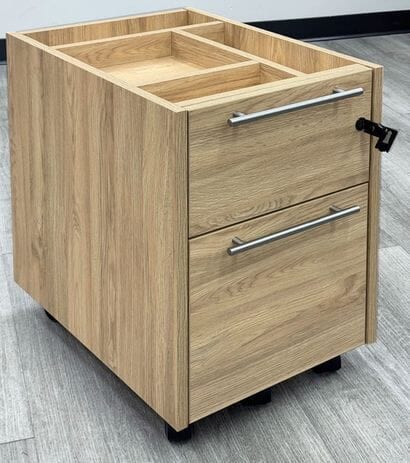 Beaumont Mobile Locking File Drawer with Open Top