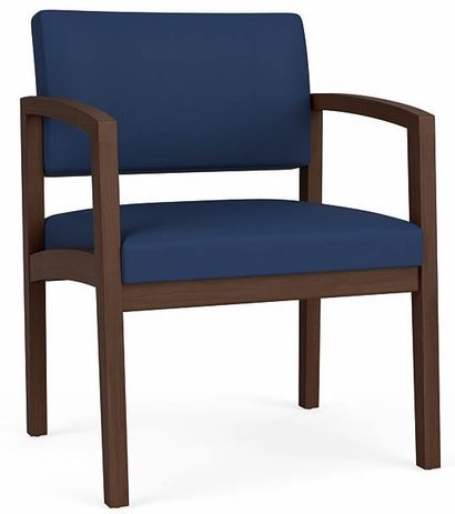 Lenox 400lb Capacity Guest Chair in Standard Fabric or Vinyl