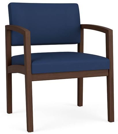 Lenox 400lb Capacity Guest Chair in Standard Fabric or Vinyl