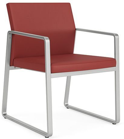 Gansett Reception Seating Series - 300 lb. Capacity Guest Chair in Standard Fabric/Vinyl