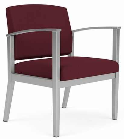 Amherst Oversized Guest Chair in Standard Fabric or Vinyl