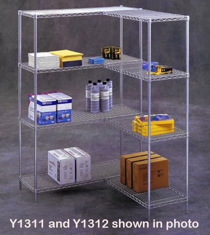 Industrial Strength Wire Storage Shelving