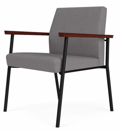 Mystic 400 Lb Capacity Guest Chair in Upgrade Fabric or Healthcare Vinyl