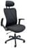 ProSupport Black Mesh Office Chair with Flip Arms & Headrest