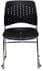 300 lb. Capacity Black Premium Ganging Stacking Chair