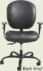 500 Lb. Cap. 24/7 Rated Black Task Chair w/ Arms