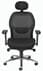 Advanced Ergonomic Black Mesh Back Ultra Office Chair w/Headrest