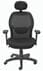 Ergonomic Black Mesh Back Ultra Office Chair with Headrest