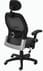 Ergonomic Black Mesh Back Ultra Office Chair with Headrest