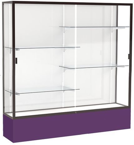 6'W Spirit Trophy Locking Display Case