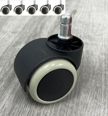 Upgrade Set of 5 Soft Casters for Hard Floors - FREE with $500 Purchase!