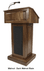 Counselor Evolution Solid Wood Sound Lectern 