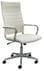 High Back Office Chair in Cream Leather