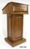 Solid Oak Counselor Lectern