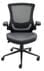 Mesh Office Chair with Vinyl Seat and Flip Up Arms