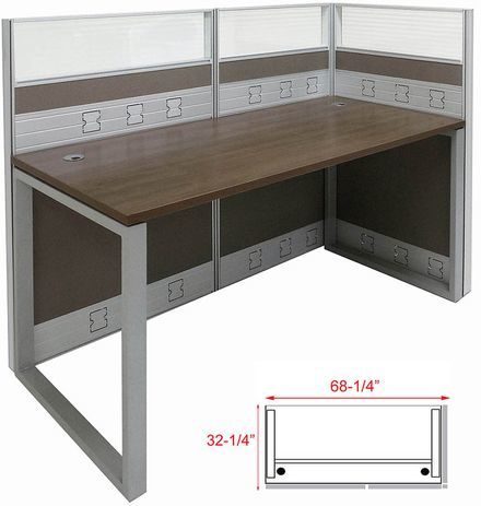 TrendSpaces Premium Single Open End Cubicle