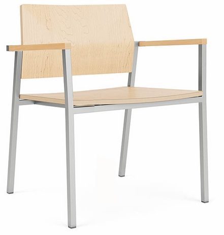  Avon 400 lb Cap. Plywood Guest Chair