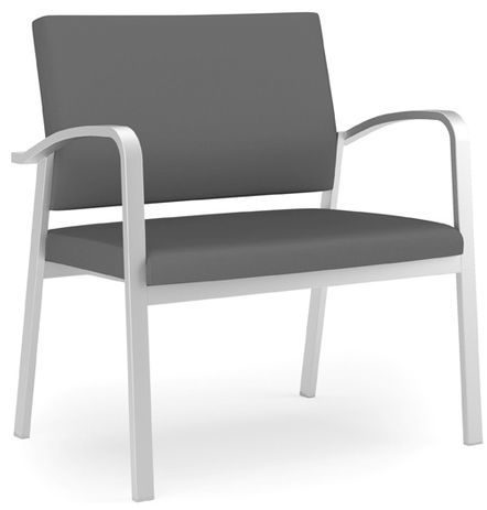 Newport 750 lb Bariatric Guest Chair in Upgrade Fabric or Healthcare Vinyl