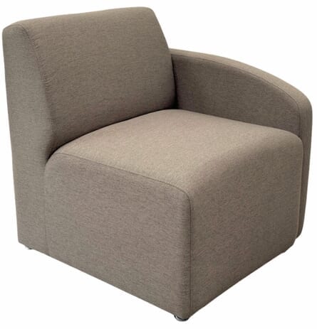 Driftwood Cove 300 lb Capacity Left Arm Club Chair