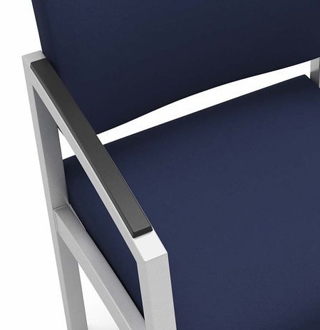 Lenox Steel Chair Black Urethane Armpad  (Qty 1)