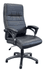 350 lbs. Capacity Big & Tall Faux Leather Executive Chair in Black