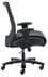 400 Lbs. Capacity Big & Tall Black Mesh Desk Chair w/Adjustable Arms