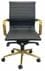 Gold Series Modern Classic Black Leather Mid Back Office Chair - FREE with $5000.00