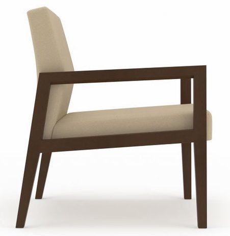Brooklyn 400 lb. Cap. Lounge Chair in Standard Fabric/Vinyl