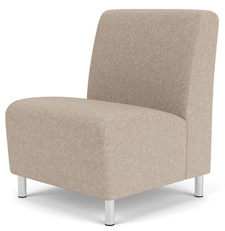 Ravenna 500 lbs Bariatric Armless Guest Chair  in Upgrade Fabric or Healthcare Vinyl