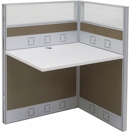 New - 36” Wide Library Carrel Desk, Various Colors