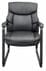 400 Lbs. Capacity Heavy Duty Leather Guest / Reception Chair