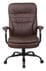 400 Lbs. Capacity Brown Bonded Leather Big & Tall Executive Chair
