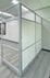6' Long White Office Panel Wall Set with 36