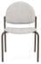 Chat Stackable Armless Guest Chair in Upgrade Fabric/Healthcare Vinyl