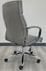 8' Contrasts Rustic Conference Table w/ 6 Gray Leather Chairs Set