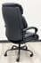 400 Lbs. Capacity Genuine Cowhide Leather Executive Chair in Black - FREE with $10,000.00