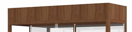 Optional Cornice/Light Fixture