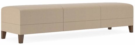 Fremont 500 lbs 3-Seat Bench in Standard Fabric or Vinyl