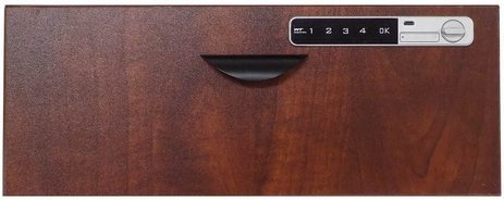 Optional Cherry Drawer Front with Digital Lock