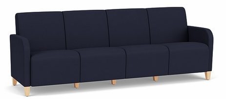 Siena 4 Seat Sofa in Standard Fabric or Vinyl