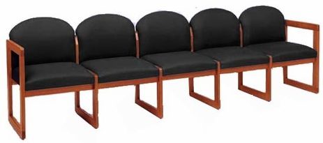 5-Seat Sofa in Upgrade Fabric or Healthcare Vinyl
