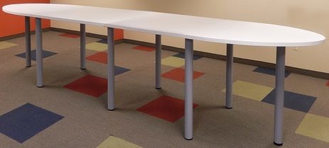 16' Oval Standing Height Conference Table