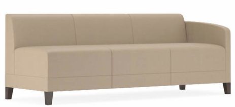 Fremont 700 lbs Left Arm Sofa in Standard Fabric or Vinyl