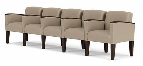 Belmont 5-Seater in Upgrade Fabric or Healthcare Vinyl