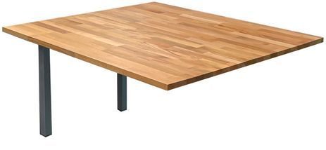 2-Person Solid Wood Technology Table w/ 48