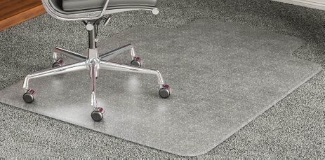 Office chair floor mat for high pile carpet sale