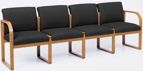 4-Seat Sofa in Upgrade Fabric or Healthcare Vinyl