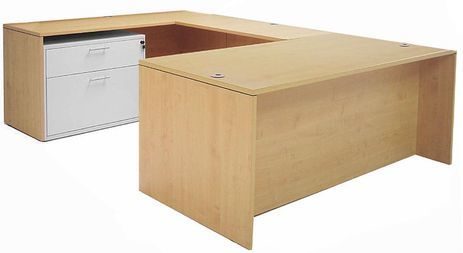 Maple Executive U-Desk