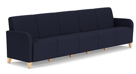 Siena 5 Seat Sofa in Standard Fabric or Vinyl