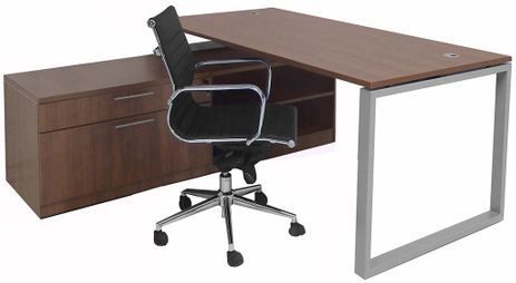 Executive Storage L-Desk